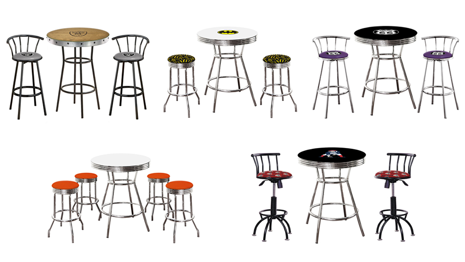 The Furniture Cove, Vintage Bar Stools Chicago Bears